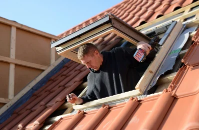 Pose de fenêtres de toit Velux à Mussig